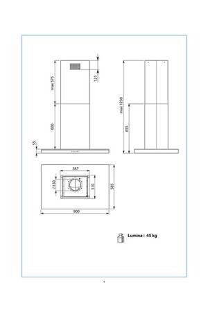 Hotte décorative murale Falmec LUMINA1430 – Image 3