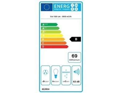 Hotte îlot Falmec EUROPA2631 120cm – Image 2