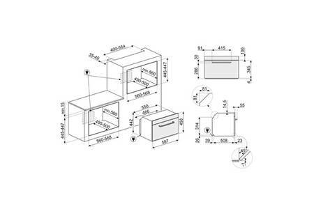 Micro-ondes combiné Smeg SO4902M1N – Image 11