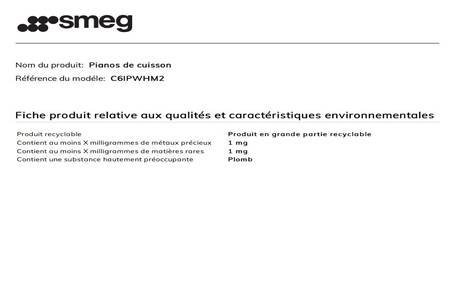 Cuisinière induction Smeg C6IPWHM2 – Image 9