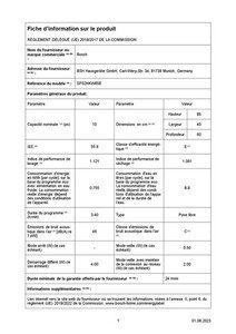 Lave-vaisselle pose libre Bosch SPS2HKW65E – Image 12