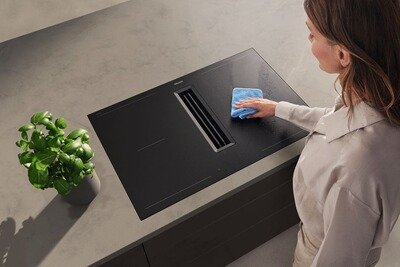 Plaque de cuisson avec hotte intégrée Miele KMDA 7876 FL-U 125 Gala Edition Noir – Image 6