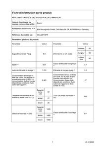 Lave-linge hublot Bosch WUU28T18FR – Image 10