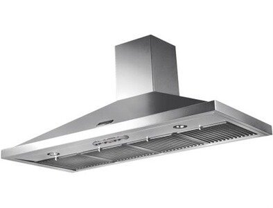 Hotte décorative murale Falcon FALHDCP110SC/-EU INOX CHROME EVAC / 110 CM
