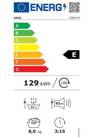 Sèche-linge pompe à chaleur AskoT208H.W – Image 6