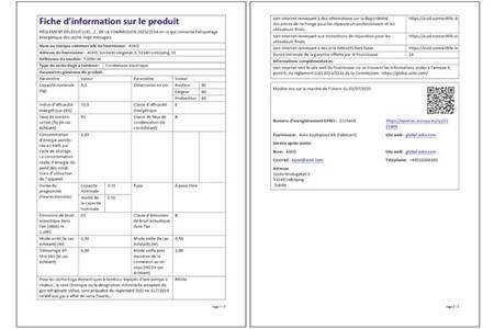 Sèche-linge pompe à chaleur AskoT208H.W – Image 7