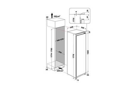 Congélateur armoire Whirlpool WHSD18F103C1 P FR encastrable 178 cm – Image 11