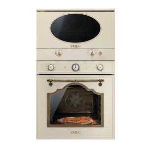 Micro-ondes mono-fonction Smeg MP822NPO Beige – Image 3