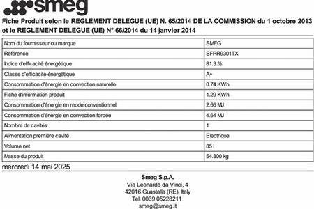 Four encastrable Smeg SFPR9301TX – Image 10