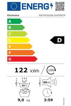 Sèche-linge pompe à chaleur Electrolux EW7HI292GW – Image 7