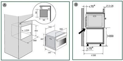Micro-ondes combiné Sauter SKC6302LB – Image 4