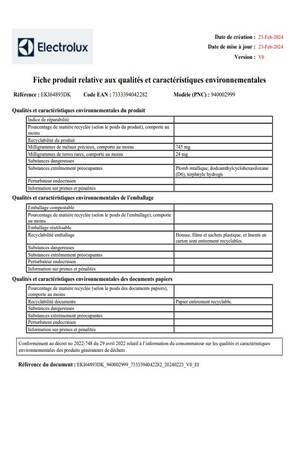 Cuisinière induction Electrolux EKI64893DK – Image 7