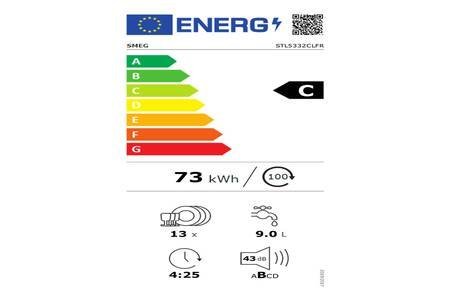 Lave-vaisselle encastrable Smeg STL5332CLFR – Image 11