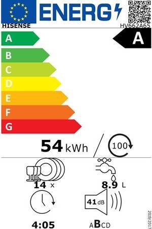 Lave-vaisselle encastrable Hisense HV662A65 – Image 5