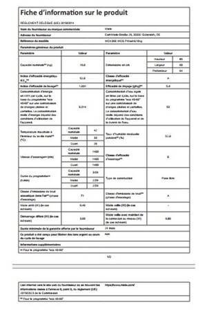 Lave-linge hublot Miele WCK 360 WCS – Image 7