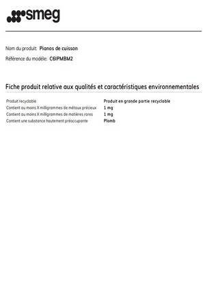 Cuisinière induction Smeg C6IPMBM2 – Image 9